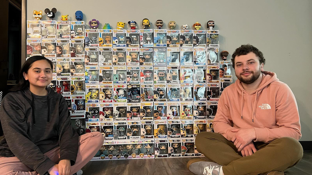 My Collections collectors with Funko Pops 