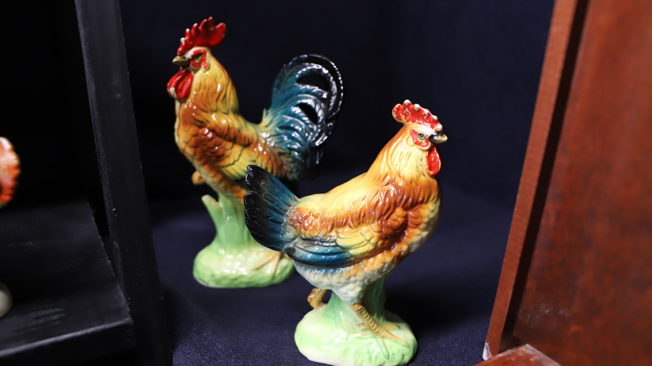 Sara's "CLUCKtion" of Vintage Chickens