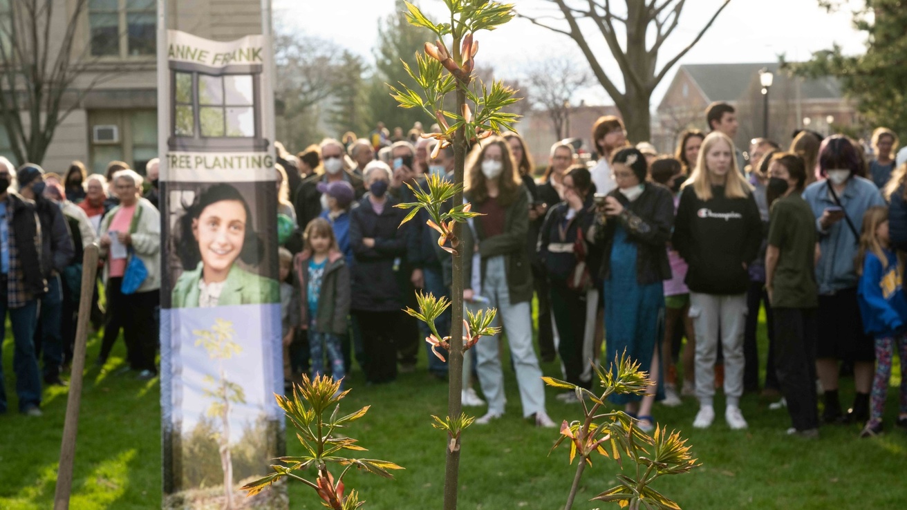 Planting of the Anne Frank Tree