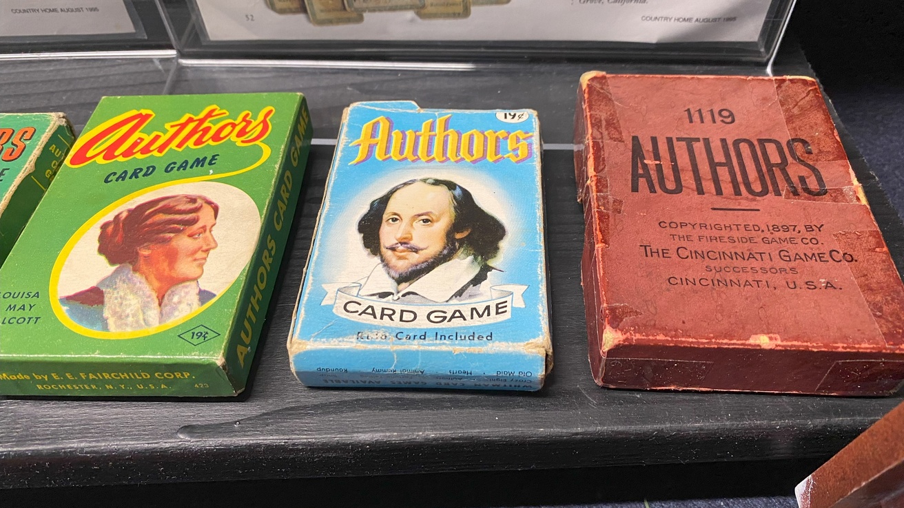 My Collections: Authors card games