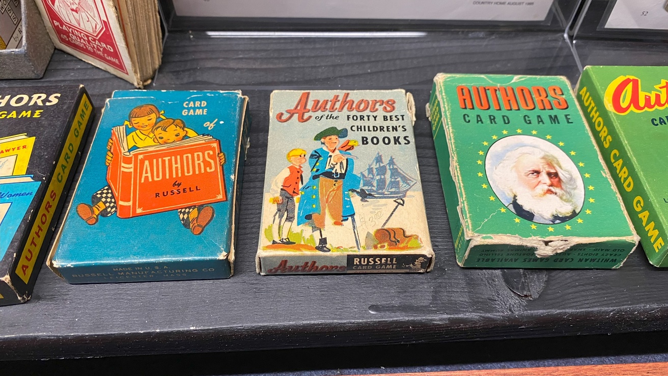 My Collections: Authors card games