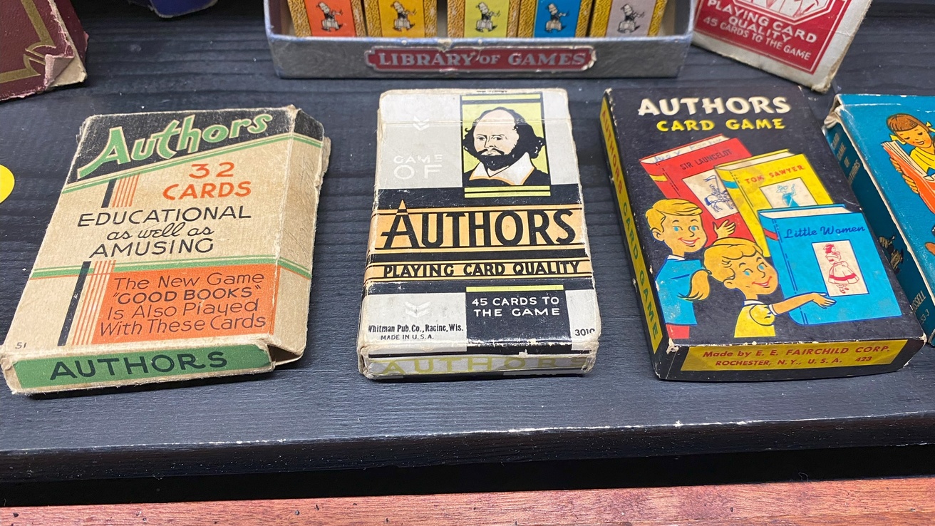 My Collections: Authors card games