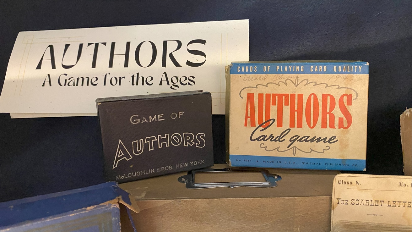 My Collections: Authors card games